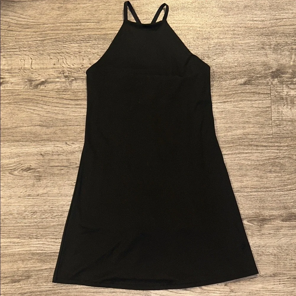 Madewell MWL Black Athletic Halter A-Line Dress Size XXS - Picture 2 of 11